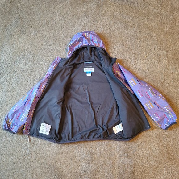 Kids Columbia rain jacket with Omni-Shield - Size S - Picture 4 of 9